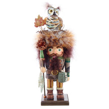 Load image into Gallery viewer, 16"Hollywood Owl Hat Woodsman Nutcracker