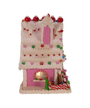 Load image into Gallery viewer, 10"Battery Operated Candy Gingerbread Led House