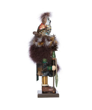 Load image into Gallery viewer, 16"Hollywood Owl Hat Woodsman Nutcracker