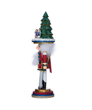 Load image into Gallery viewer, 19"Holly Wd Nutcracker Suite Nutcracker