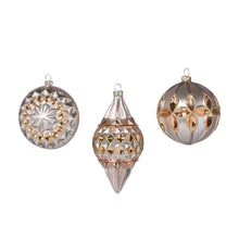 Load image into Gallery viewer, Reflector Pattern Glass Ornament