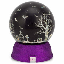 Load image into Gallery viewer, 5.5"H LED Swirl Dome Black House Decal