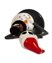 Load image into Gallery viewer, 11"Nightmare Jack/Snowman Nutcracker
