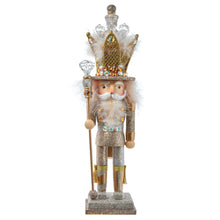 Load image into Gallery viewer, 16"Hollywood Plt/Go Glitter King Nutcracker
