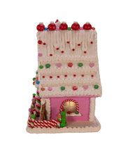 Load image into Gallery viewer, 10"Battery Operated Candy Gingerbread Led House

