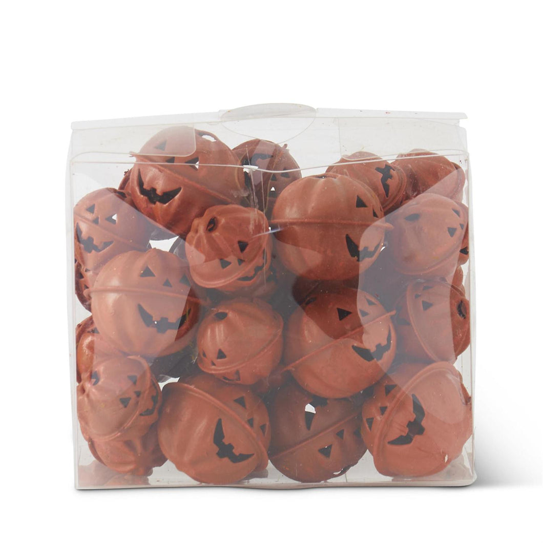 Box of 32 Orange Jack O Lantern Bells