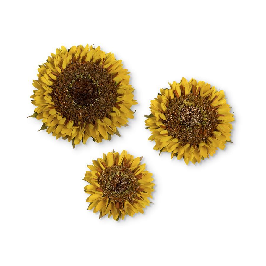 Yellow Shaved Wood & Twig sunflower
