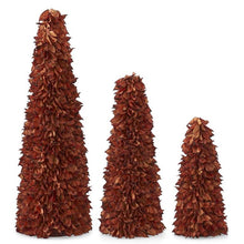 Load image into Gallery viewer, Burnt Orange Pod Cone Tree
