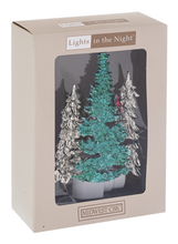 Load image into Gallery viewer, Forest with Cardinal Night Light
