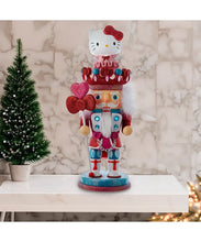 Load image into Gallery viewer, 14" Hollywooden Hello Kitty Nutcracker
