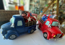Load image into Gallery viewer, 6.7&quot;L Resin Patriotic Truck
