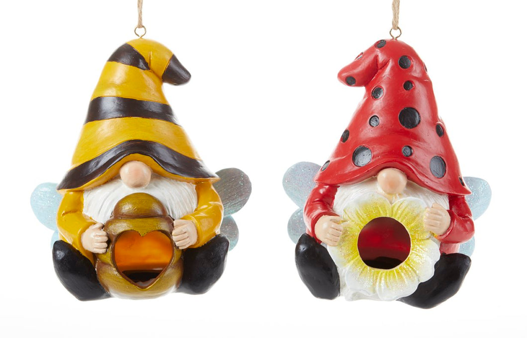Resin Gnome Birdhouse