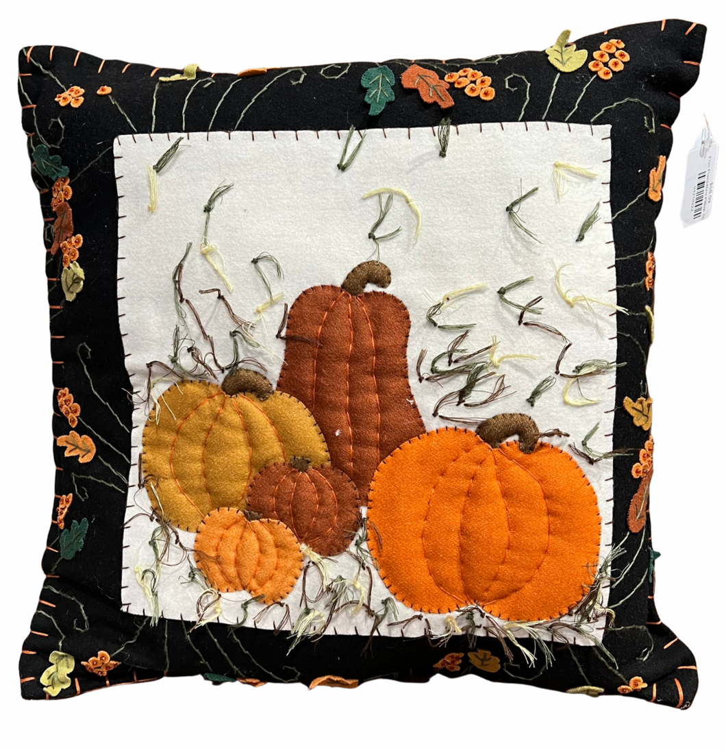 Five Pumpklins Pillow 16x16