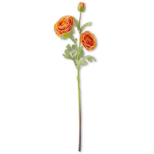 Load image into Gallery viewer, 25&quot; Real Touch Triple Bloom Ranunculus Stem
