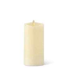 Load image into Gallery viewer, Ivory Wax Indoor Pillar Luminara Candle

