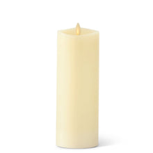 Load image into Gallery viewer, Ivory Wax Indoor Pillar Luminara Candle
