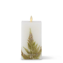 Load image into Gallery viewer, WH Wax Fern Luminara SM Indoor Square Candle
