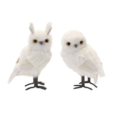 Load image into Gallery viewer, Owl Decor Holiday Figurine

