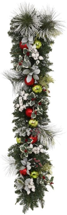 Pine, Berry & Balls Garland 56