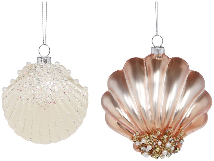 Jeweled Seashell Ornament by Mark Roberts