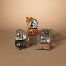 Load image into Gallery viewer, 6&quot;H Resin &amp; Glass Halloween Water Globe
