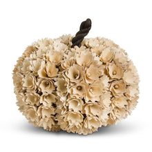 Load image into Gallery viewer, Cream Shaved Wood Pumpkin
