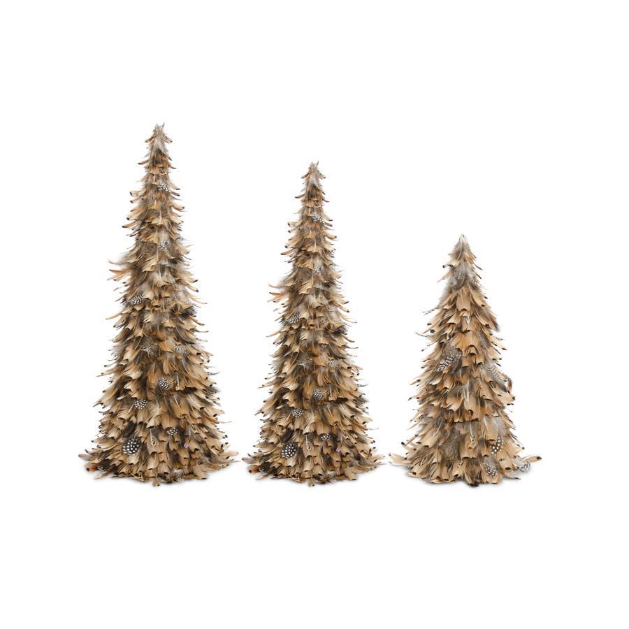 Camel Feathered Cone Trees