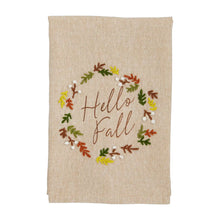 Load image into Gallery viewer, Fall French Knot Towel
