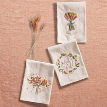 Load image into Gallery viewer, Fall French Knot Towel
