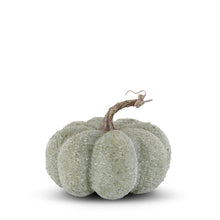 Load image into Gallery viewer, 5.5&quot; Whitewashed Textured Pumpkin
