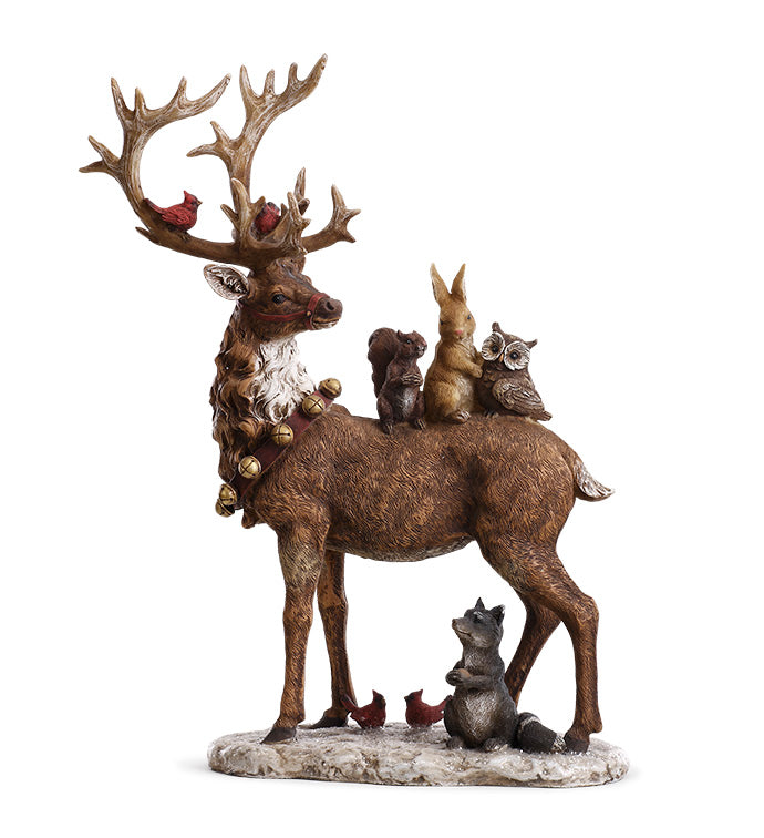 Reindeer with Animals