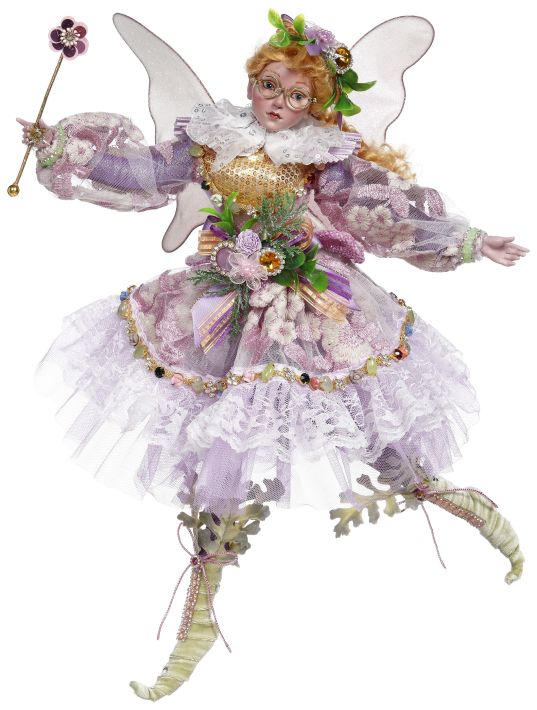 Violet Girl Fairy, Medium - 18 Inches