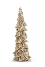 Load image into Gallery viewer, Gold Holly Leaf XMas Tree
