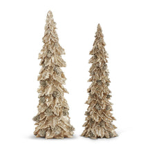 Load image into Gallery viewer, Gold Holly Leaf XMas Tree
