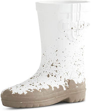 Load image into Gallery viewer, 10&quot; Resin Rainboots Vase

