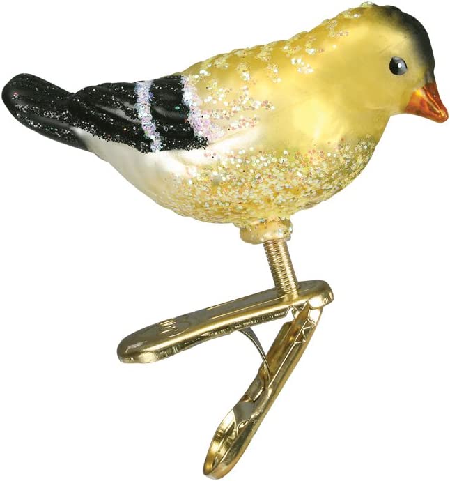 Miniature Songbird Clip-On Orn