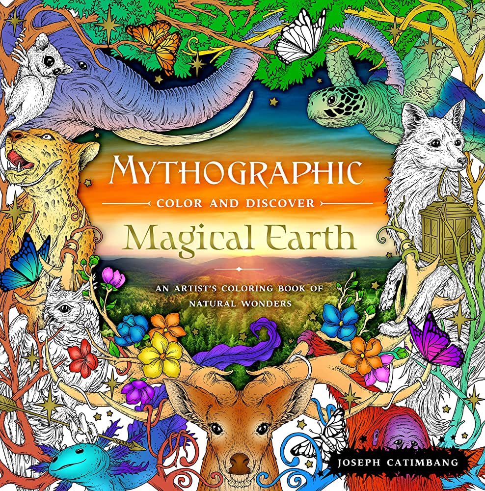 Mythographic Color & Discover: Magical Earth