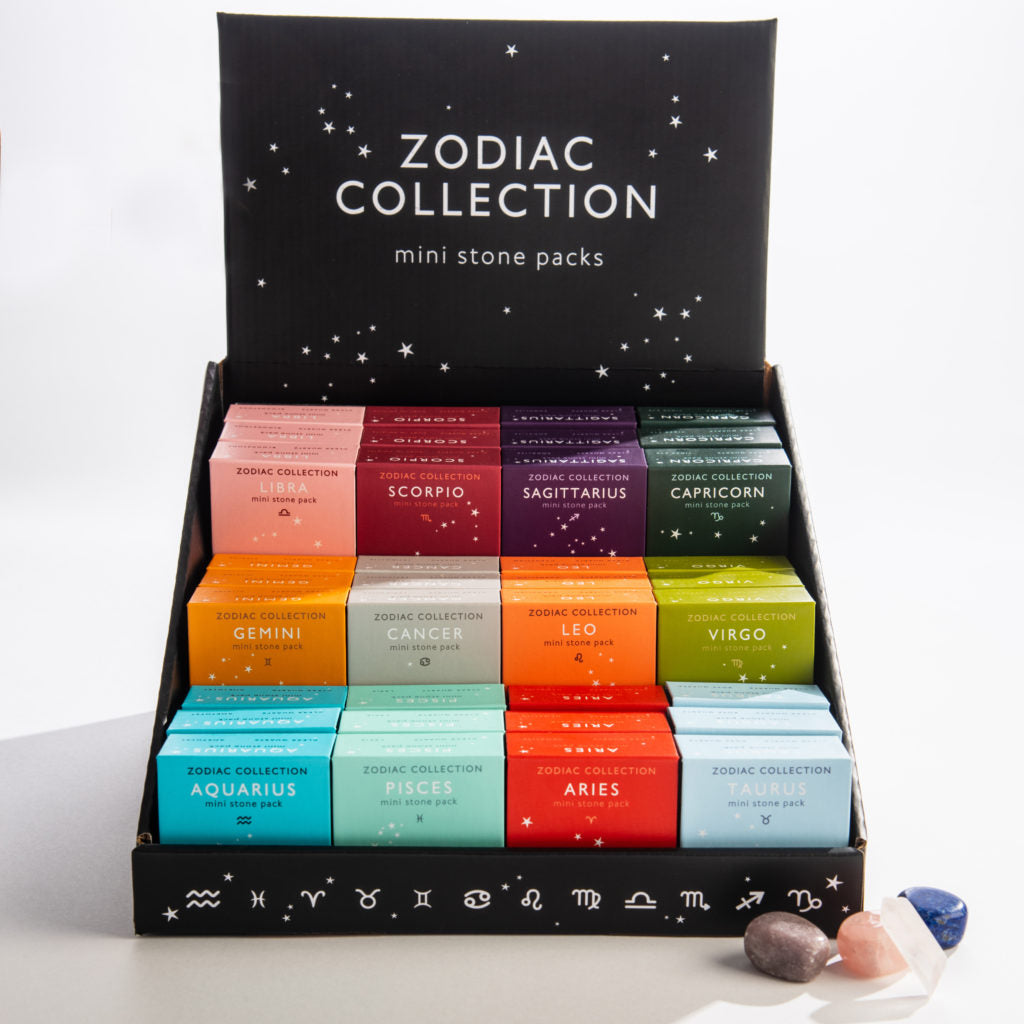 Zodiac Mini Stone Pack Assortment