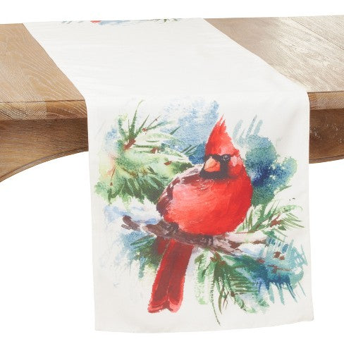 Christmas Cardinal Runner 16x70