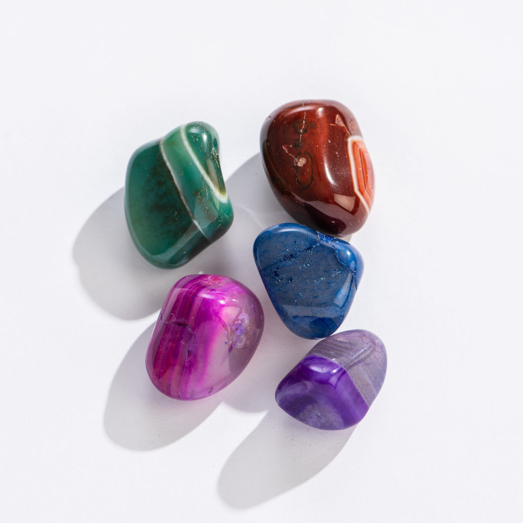 Banded Colored Agate