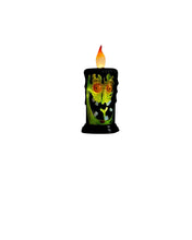 Load image into Gallery viewer, 5&quot;H LED Halloween Candle
