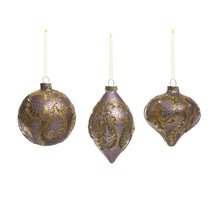 Load image into Gallery viewer, Gold Scroll Pattern Glass
