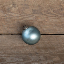 Load image into Gallery viewer, Antique Matte Blue Kyante Glass Ornament
