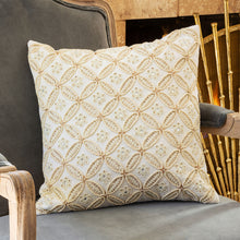 Load image into Gallery viewer, Petite Fleur Velvet Pillow
