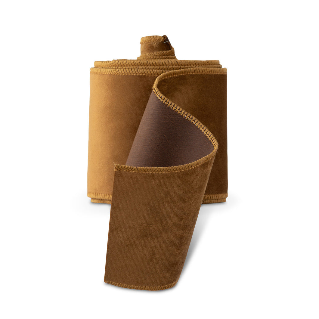 Golden Velvet Taffeta Ribbon