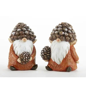 Resin Pinecone Hat Gnome