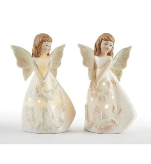 Porcelain LED Butterfly Angel