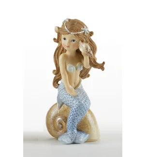 Resin Mermaid on Shell