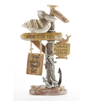 Resin High Tide Sign