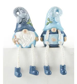 Resin Coastal Rope Leg Gnome